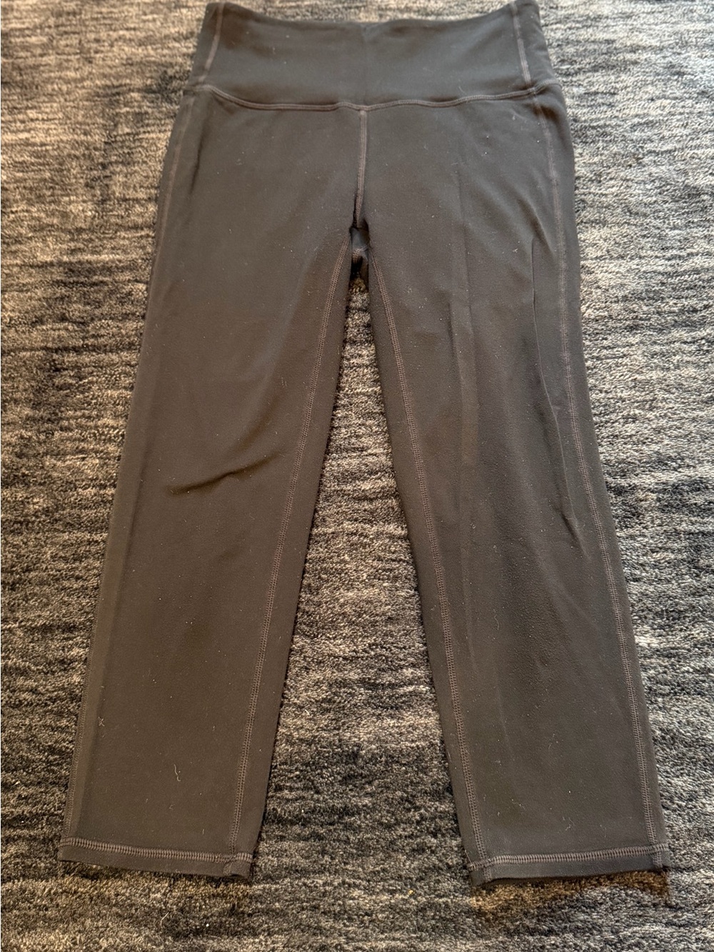 Women's Black Capri Stretch Active Pants